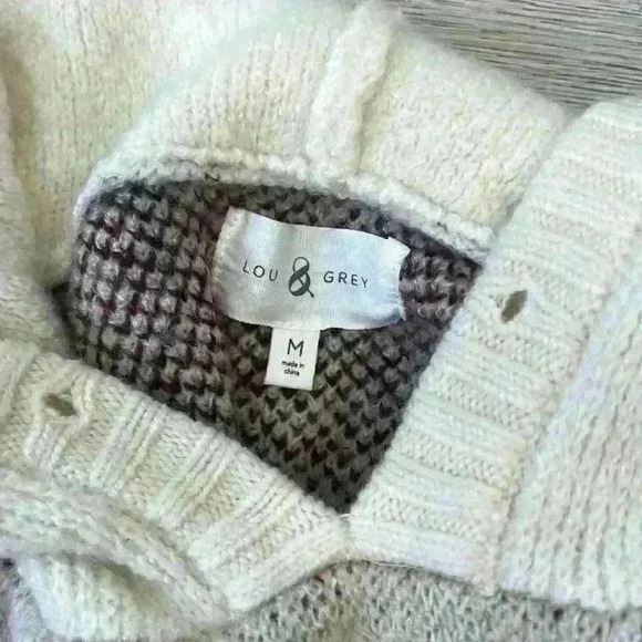 Lou & Grey Slopeside Hoodie Sweater Size M - Picture 12 of 12